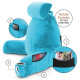 Large Soft Foam Reading & TV Relax Pillow + 2 Neck & Lumbar Pillows with Pockets