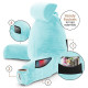 Large Soft Foam Reading & TV Relax Pillow + 2 Neck & Lumbar Pillows with Pockets