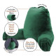 Large Soft Foam Reading & TV Relax Pillow + 2 Neck & Lumbar Pillows with Pockets