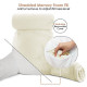 Large Soft Foam Reading & TV Relax Pillow + 2 Neck & Lumbar Pillows with Pockets