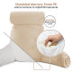 Large Soft Foam Reading & TV Relax Pillow + 2 Neck & Lumbar Pillows with Pockets
