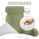 Large Soft Foam Reading & TV Relax Pillow + 2 Neck & Lumbar Pillows with Pockets