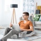 Large Soft Foam Reading & TV Relax Pillow + 2 Neck & Lumbar Pillows with Pockets