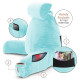 Large Soft Foam Reading & TV Relax Pillow + 2 Neck & Lumbar Pillows with Pockets