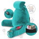 Large Soft Foam Reading & TV Relax Pillow + 2 Neck & Lumbar Pillows with Pockets