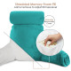 Large Soft Foam Reading & TV Relax Pillow + 2 Neck & Lumbar Pillows with Pockets