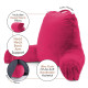 Large Soft Foam Reading & TV Relax Pillow + 2 Neck & Lumbar Pillows with Pockets