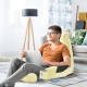 Large Soft Foam Reading & TV Relax Pillow + 2 Neck & Lumbar Pillows with Pockets