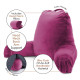 Large Soft Foam Reading & TV Relax Pillow + 2 Neck & Lumbar Pillows with Pockets