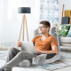 Large Soft Foam Reading & TV Relax Pillow + 2 Neck & Lumbar Pillows with Pockets