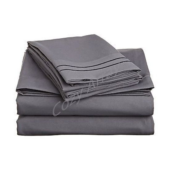 1500 THREAD COUNT 4 PIECE BED SHEET SET - PERFECT CHRISTMAS GIFT