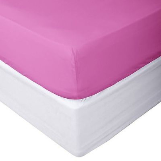 1800 Collection Fitted Sheet Fits Deep Pocket Mattresses Full Elastic All Around