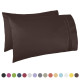 SET OF KING SIZE PILLOWCASES SOFT AS 1500 THREAD COUNT TWO PILLOWS CASES PER SET