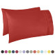SET OF KING SIZE PILLOWCASES SOFT AS 1500 THREAD COUNT TWO PILLOWS CASES PER SET