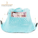 Super Soft Foam Reading Pillow, TV & Bed Rest Pillow, Arms Support with Pockets