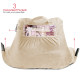 Super Soft Foam Reading Pillow, TV & Bed Rest Pillow, Arms Support with Pockets