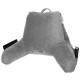 Super Soft Foam Reading Pillow, TV & Bed Rest Pillow, Arms Support with Pockets