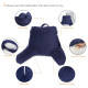 Super Soft Foam Reading Pillow, TV & Bed Rest Pillow, Arms Support with Pockets