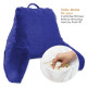 Super Soft Foam Reading Pillow, TV & Bed Rest Pillow, Arms Support with Pockets