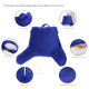 Super Soft Foam Reading Pillow, TV & Bed Rest Pillow, Arms Support with Pockets