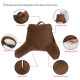 Super Soft Foam Reading Pillow, TV & Bed Rest Pillow, Arms Support with Pockets