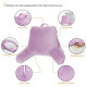 Super Soft Foam Reading Pillow, TV & Bed Rest Pillow, Arms Support with Pockets