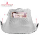 Super Soft Foam Reading Pillow, TV & Bed Rest Pillow, Arms Support with Pockets