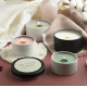 Candle Tins for Candle Making Metal Jars Storage Containers Lids and Stickers