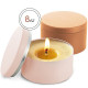 Candle Tins for Candle Making Metal Jars Storage Containers Lids and Stickers