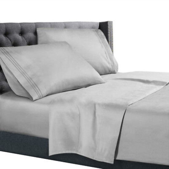 All Unique Sizes Brushed Soft Microfiber Hotel Bed Sheets, Deep Pocket Sheet Set
