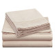 DEEP POCKET 1600 SERIES 4 PIECE BED SHEETS SUPER SOFT SHEET SET ALL SIZES