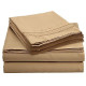 DEEP POCKET 1600 SERIES 4 PIECE BED SHEETS SUPER SOFT SHEET SET ALL SIZES