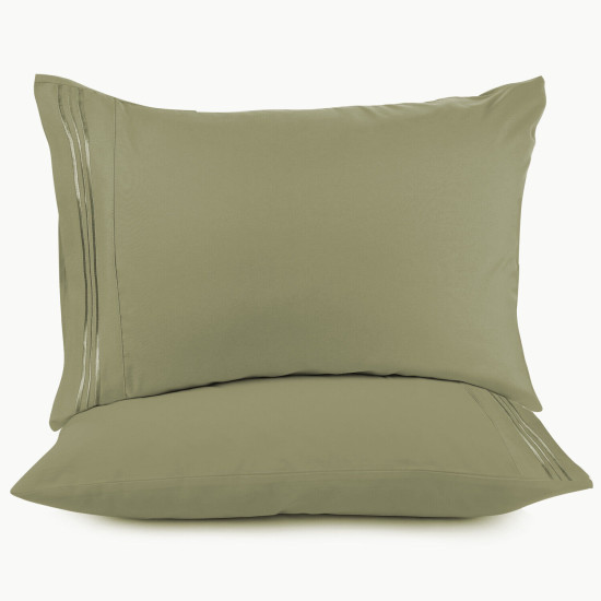 SET OF 1500 TC PILLOWCASES TWO PILLOW CASES PER SET ALL SIZES ALL COLORS