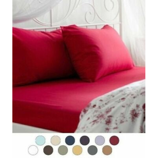 1800 Collection 4 Piece Deep Pocket Bed Sheet Set Ultra Soft Bed Sheets
