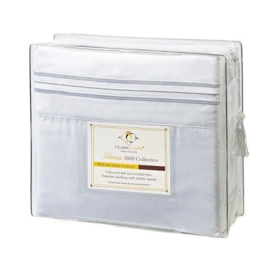 12 PACK: LOT OF 12 DEEP POCKET  4 PIECE BED SHEET SETS! *Smart Gift Idea*
