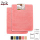 PACK OF 2: Luxurious Bath Mat Memory Foam Filled Non-Slip Absorbent Bathroom Rug