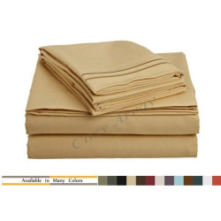 1200 THREAD COUNT 4 PIECE BED SHEET SET - IDEAL HOLIDAY GIFT