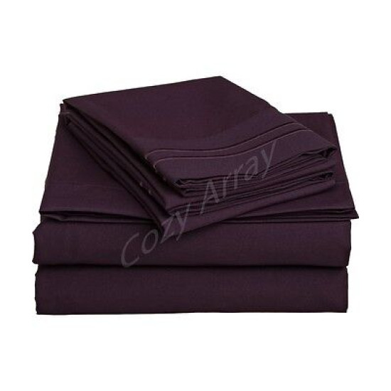 1200 THREAD COUNT 4 PIECE BED SHEET SET - IDEAL HOLIDAY GIFT