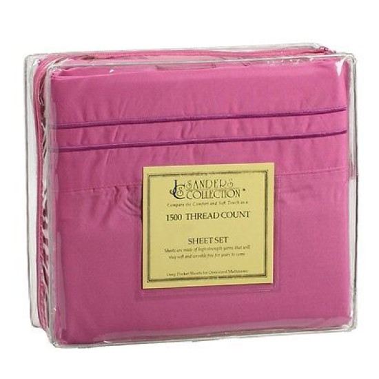 1200 THREAD COUNT 4 PIECE BED SHEET SET - IDEAL HOLIDAY GIFT