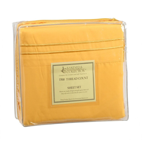 1200 THREAD COUNT 4 PIECE BED SHEET SET - IDEAL HOLIDAY GIFT