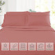 1800 Queen Or King Bed Sheets Ultra Soft Microfiber Deep Pocket 4 Pc Sheet Set
