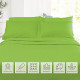 1800 Queen Or King Bed Sheets Ultra Soft Microfiber Deep Pocket 4 Pc Sheet Set