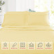 1800 Queen Or King Bed Sheets Ultra Soft Microfiber Deep Pocket 4 Pc Sheet Set