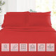 1800 Queen Or King Bed Sheets Ultra Soft Microfiber Deep Pocket 4 Pc Sheet Set