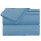 1800 Queen Or King Bed Sheets Ultra Soft Microfiber Deep Pocket 4 Pc Sheet Set