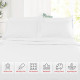 1800 Queen Or King Bed Sheets Ultra Soft Microfiber Deep Pocket 4 Pc Sheet Set