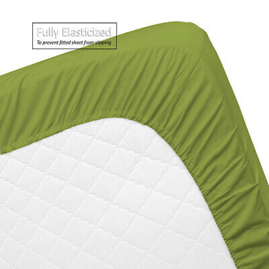 1800 Queen Or King Bed Sheets Ultra Soft Microfiber Deep Pocket 4 Pc Sheet Set