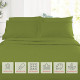 1800 Queen Or King Bed Sheets Ultra Soft Microfiber Deep Pocket 4 Pc Sheet Set
