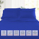 1800 Queen Or King Bed Sheets Ultra Soft Microfiber Deep Pocket 4 Pc Sheet Set