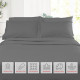 1800 Queen Or King Bed Sheets Ultra Soft Microfiber Deep Pocket 4 Pc Sheet Set